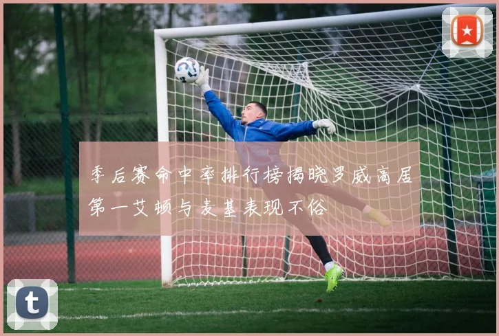 季后赛命中率排行榜揭晓罗威高居第一艾顿与麦基表现不俗